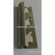 Acero inoxidable Tile Trim